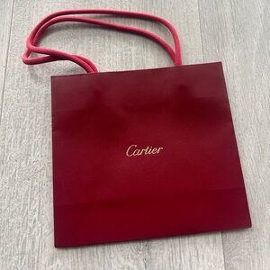 Cartier shopping bag